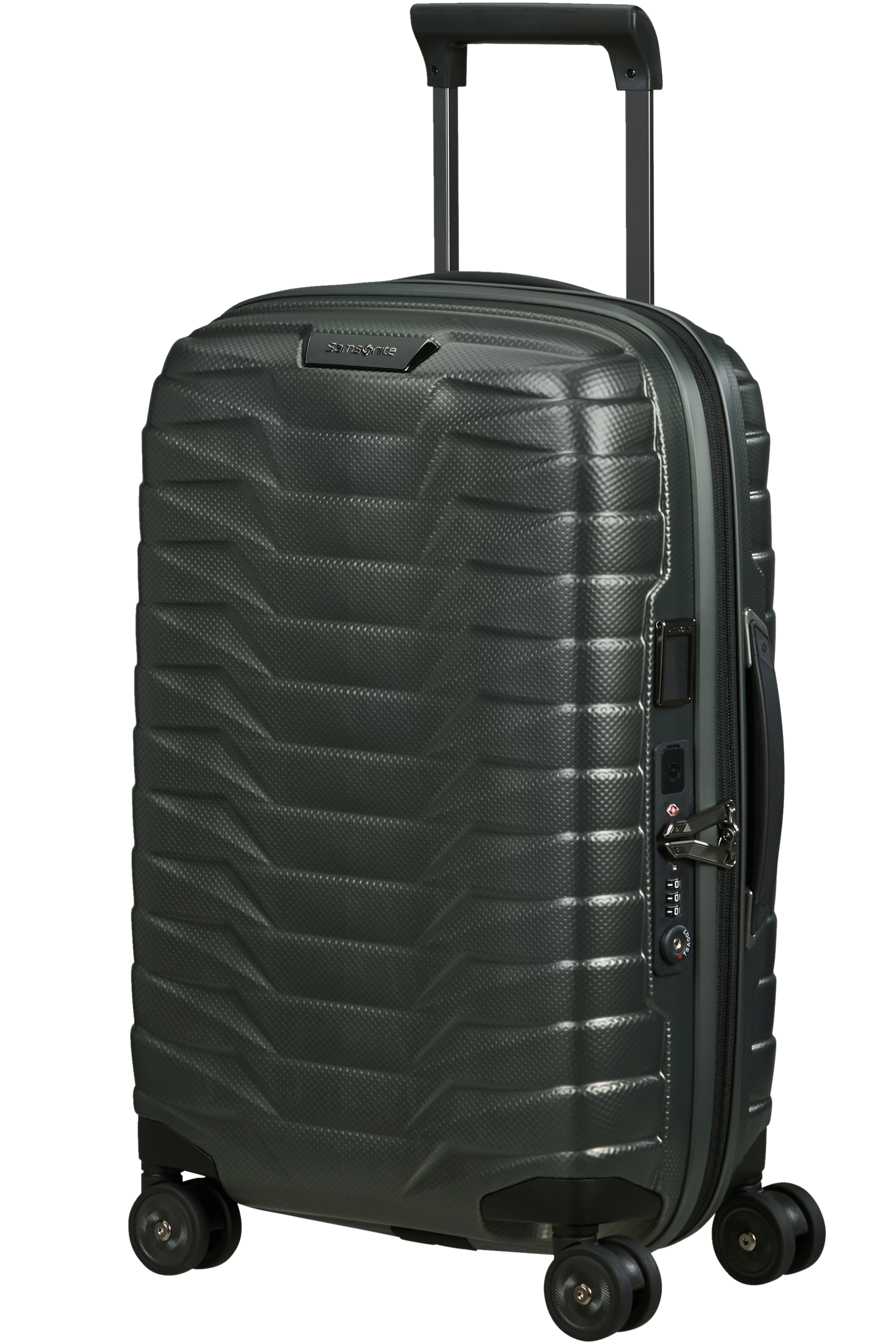 Samsonite 126035-9781 - Proxis Trolley Espandibile (4 Ruote) 55 x 35 x 23 cm Matt Climbing Ivy