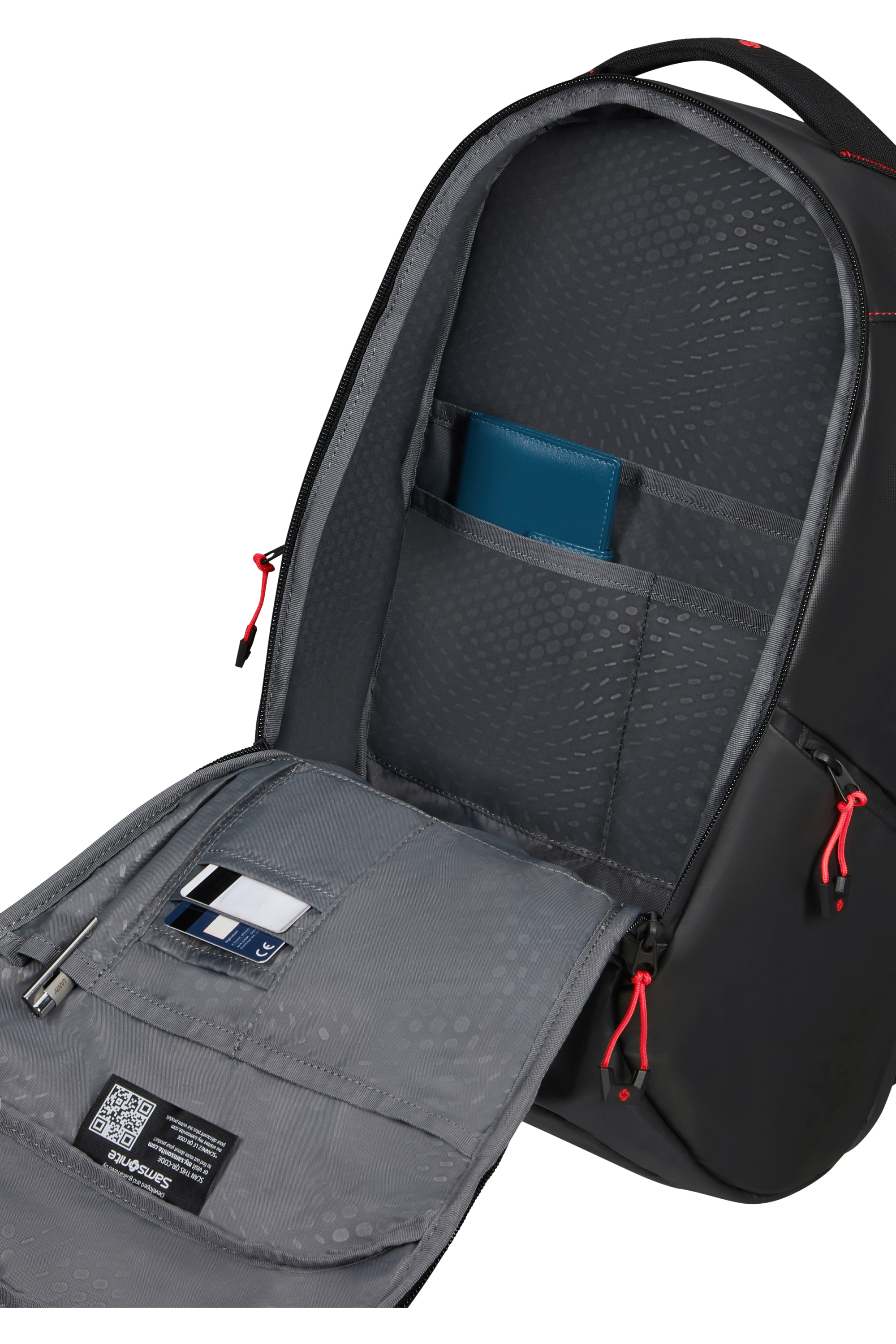 Zaino Samsonite Ecodiver M Usb Nero 140874-1041