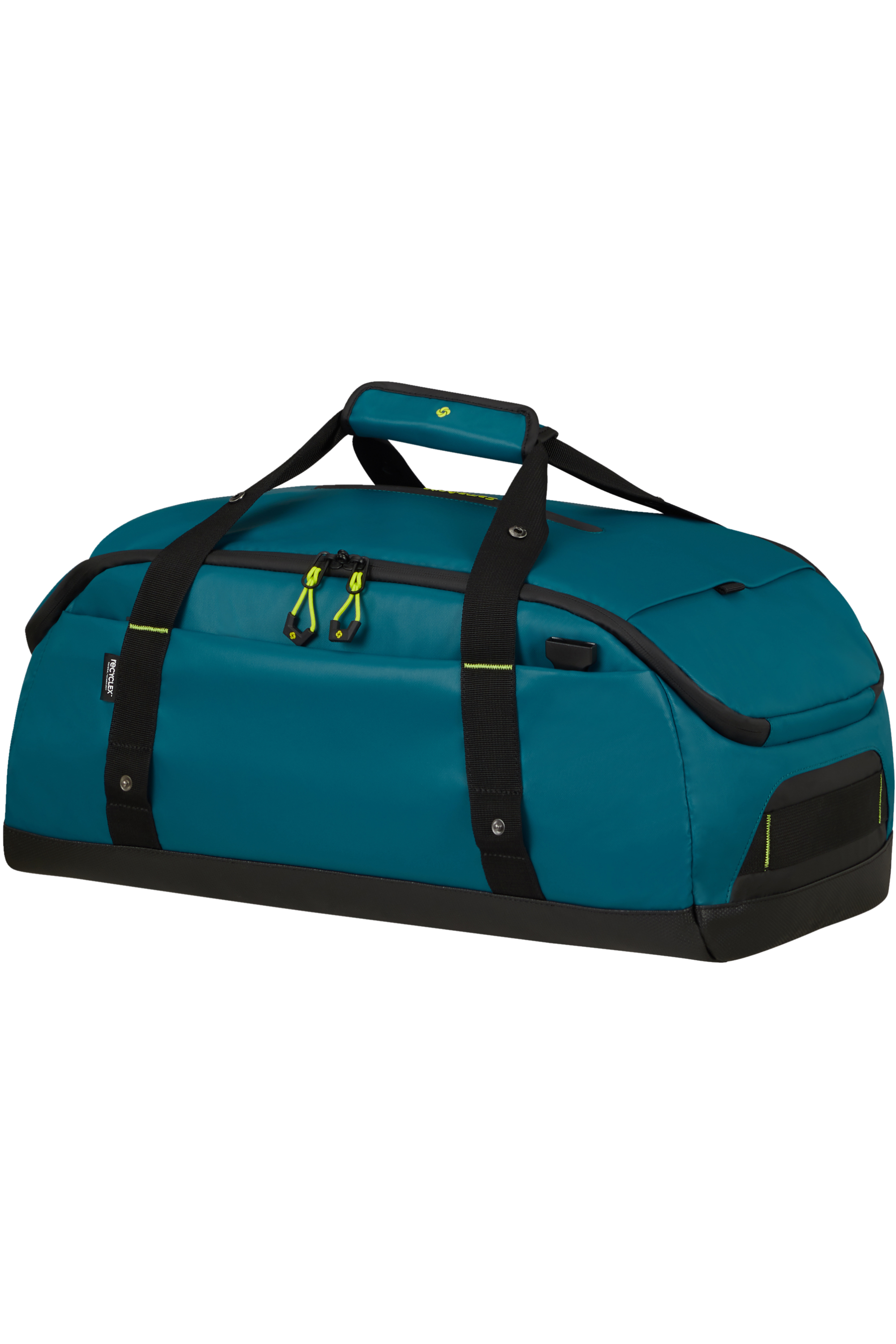 Samsonite 140875-A012 Ecodiver Borsone S Petrol Blue/Lime