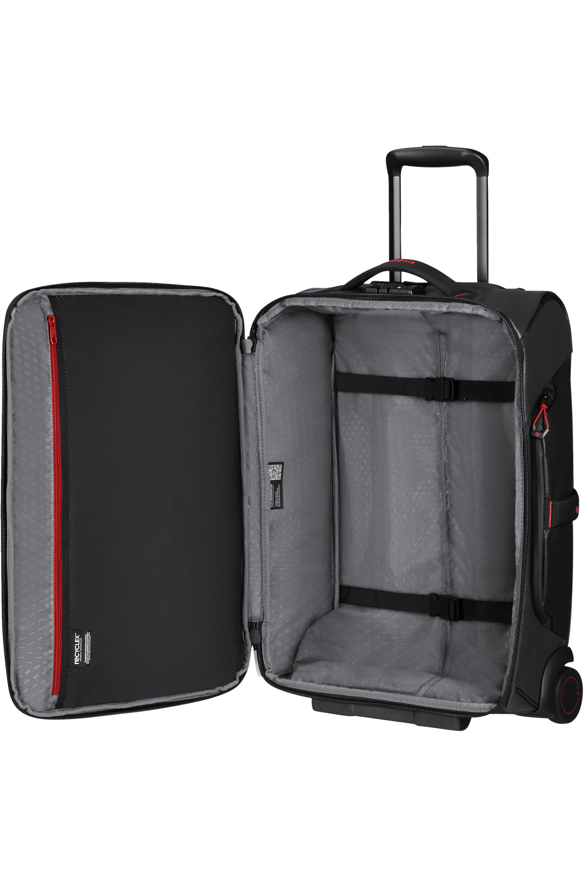 Samsonite 140880-1041 - Ecodiver Borsone Con Ruote 55Cm Nero