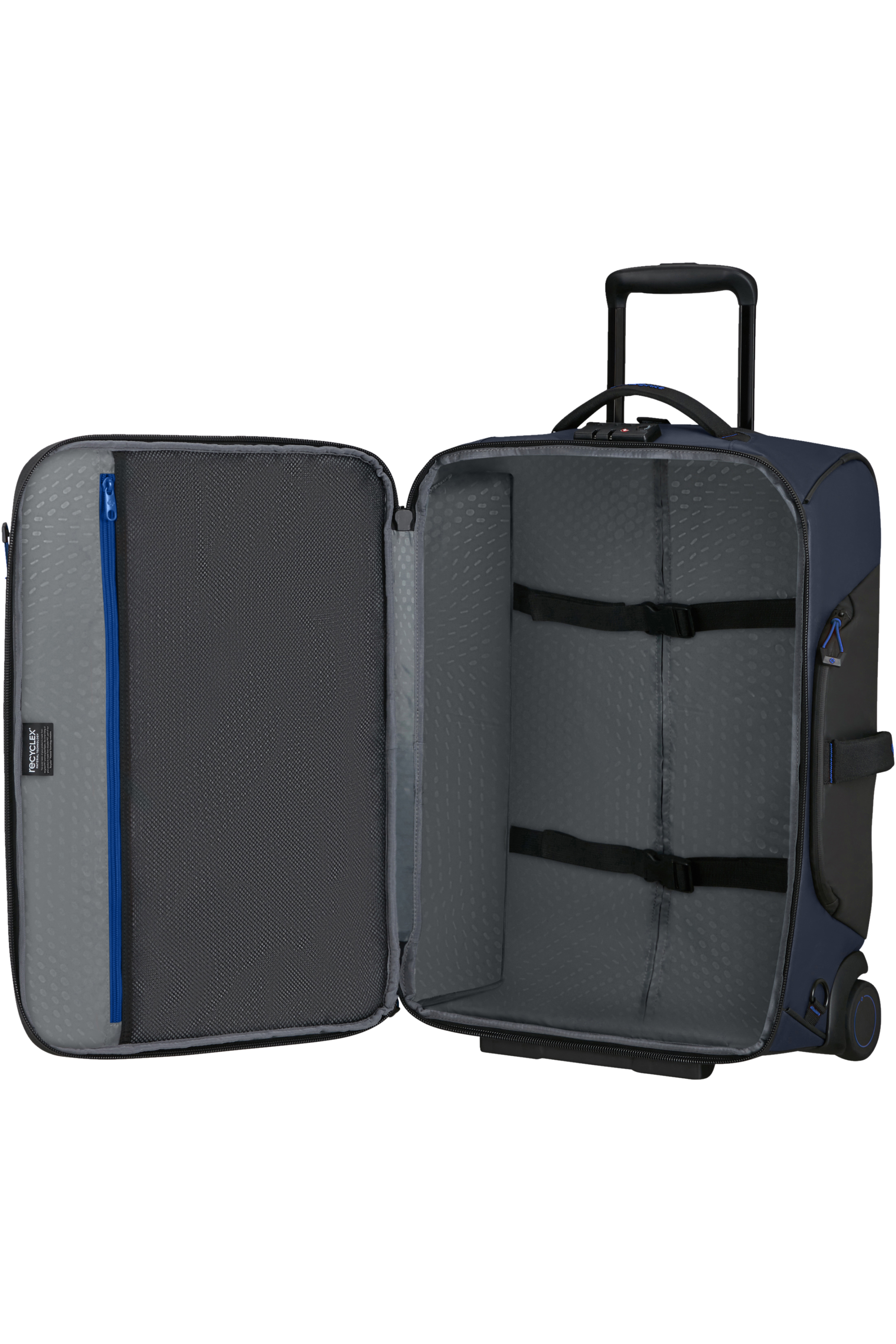 De Santis Samsonite Zaino Trolley blu 140882-2165, il trolley da cabina pratico da portare anche in spalla