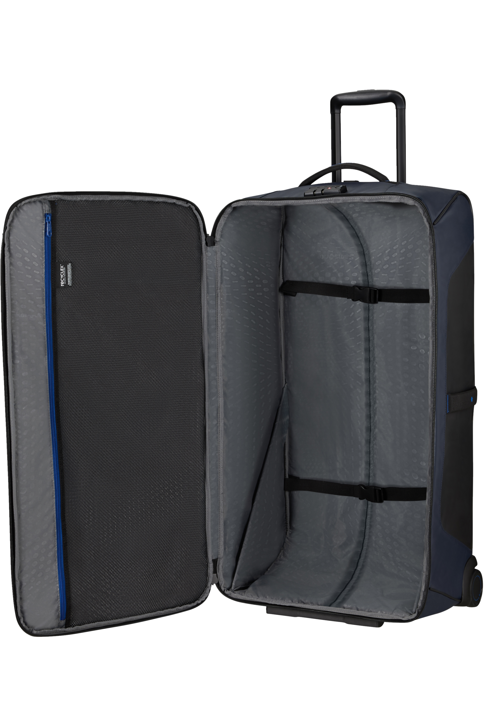 Samsonite 140884-2165 - Ecodiver Borsone Con Ruote 79 Cm Blue Nights