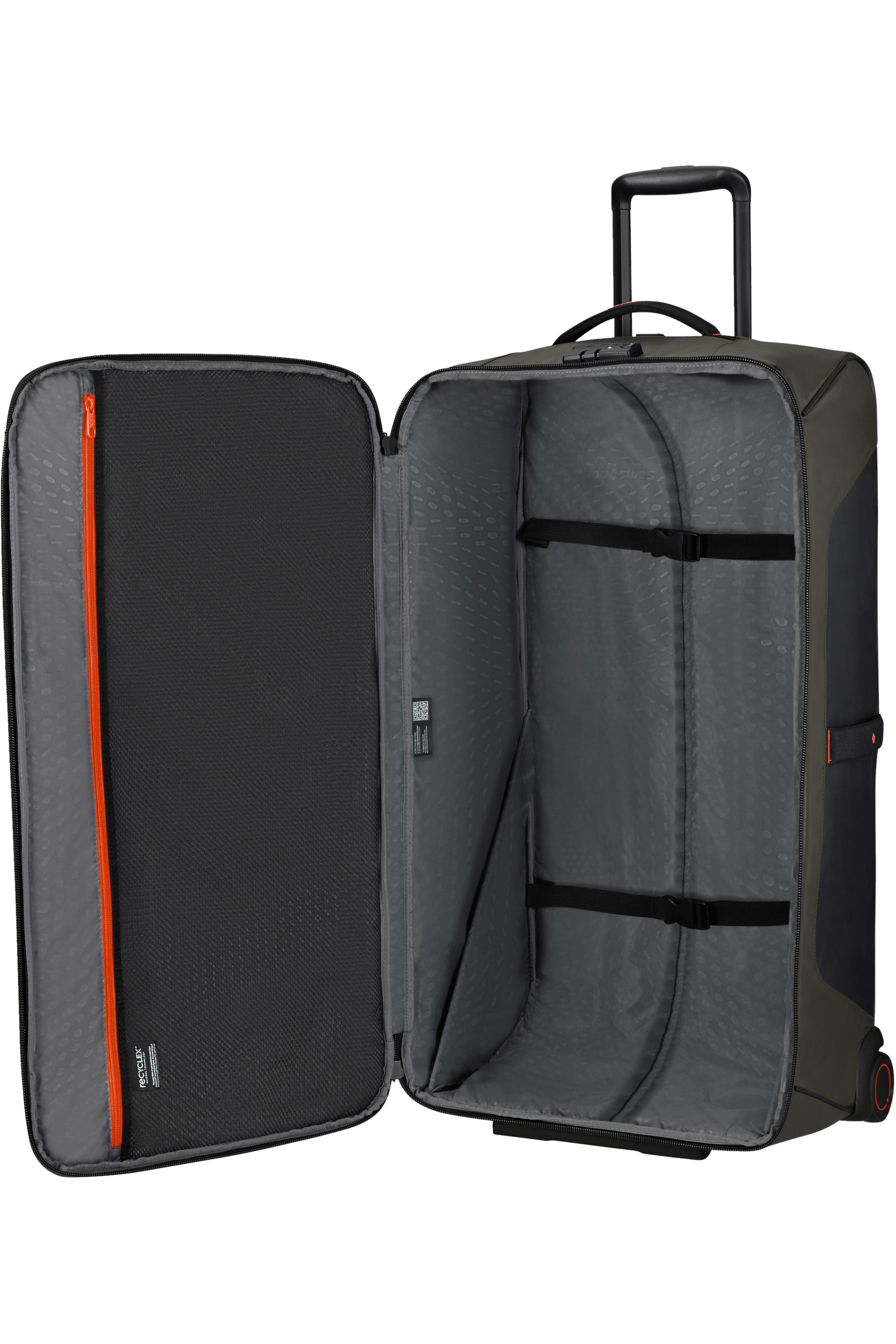 Samsonite 140884-9199 Ecodiver Borsone Con Ruote 79 Cm Climbing Ivy