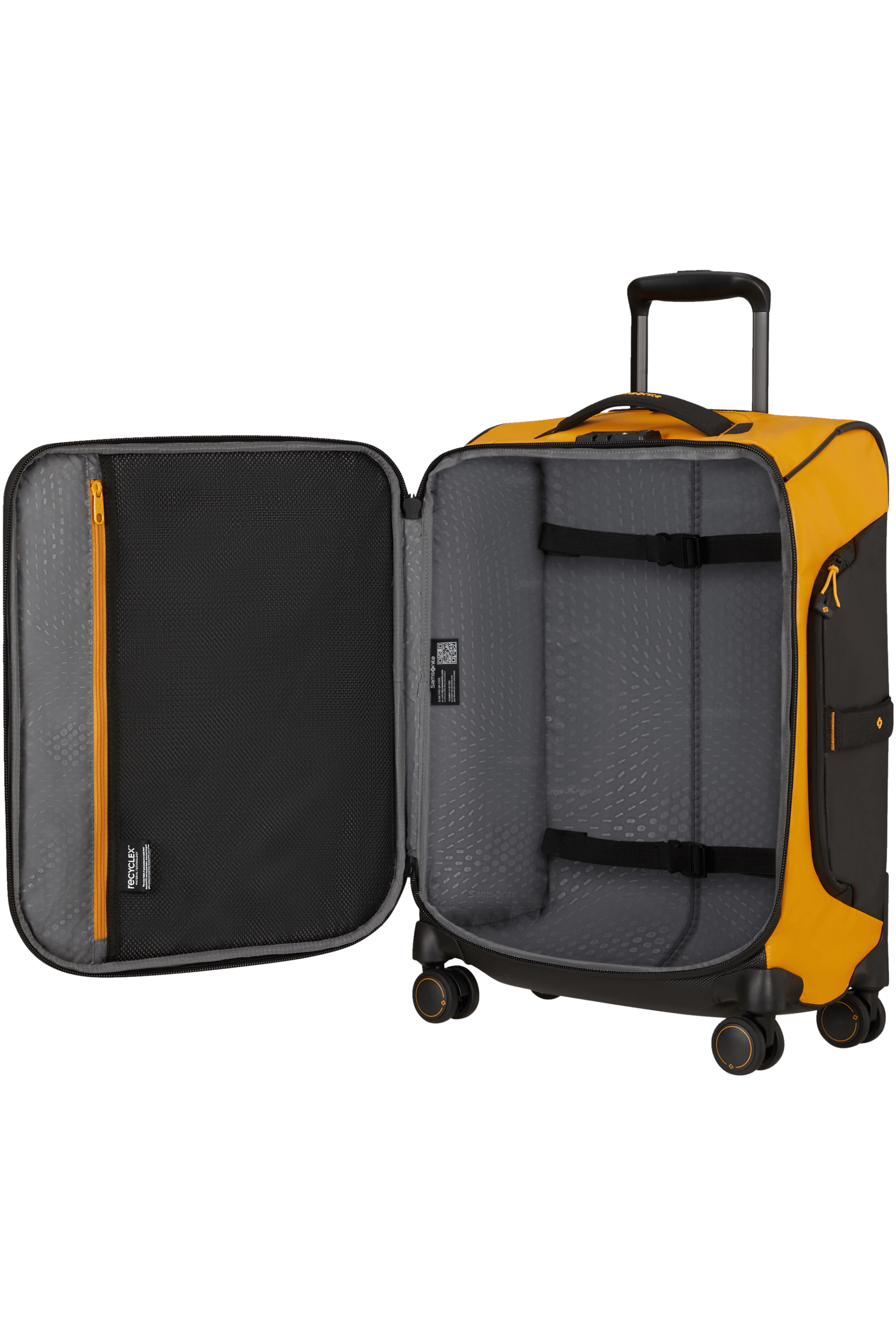 Samsonite 140885-1924 Ecodiver Trolley (4 Ruote) 55Cm Giallo