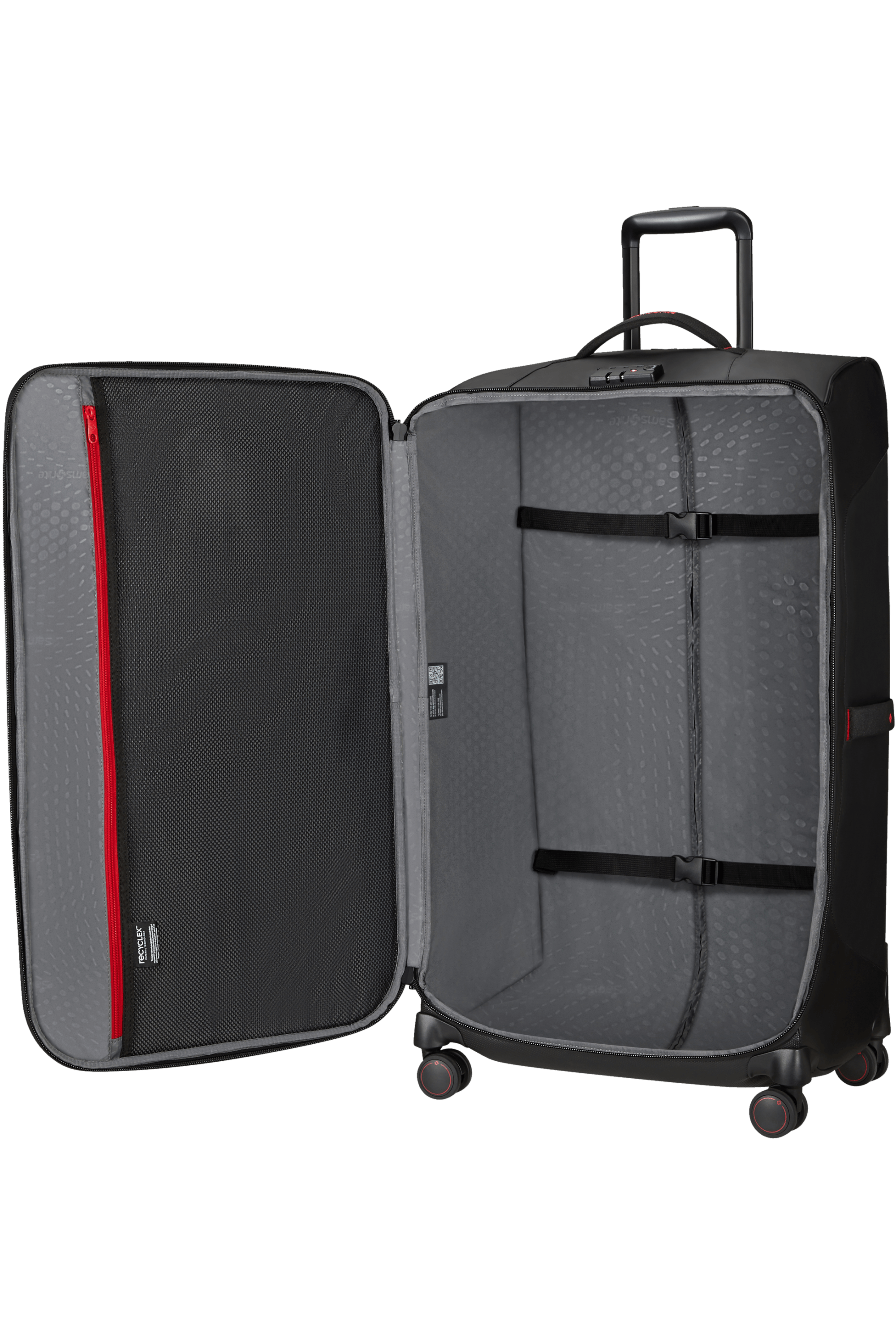 Samsonite 140886-1041 Ecodiver Trolley (4 Ruote) 79Cm Nero