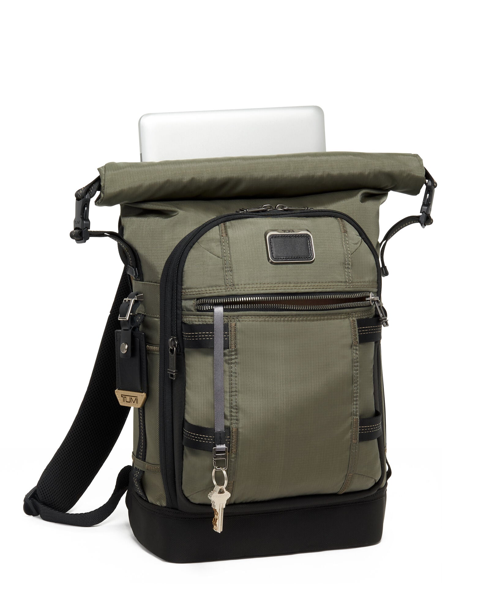 tumi backpack green hood Tumi Olive Green Backpack 142496-1635 – De Santis