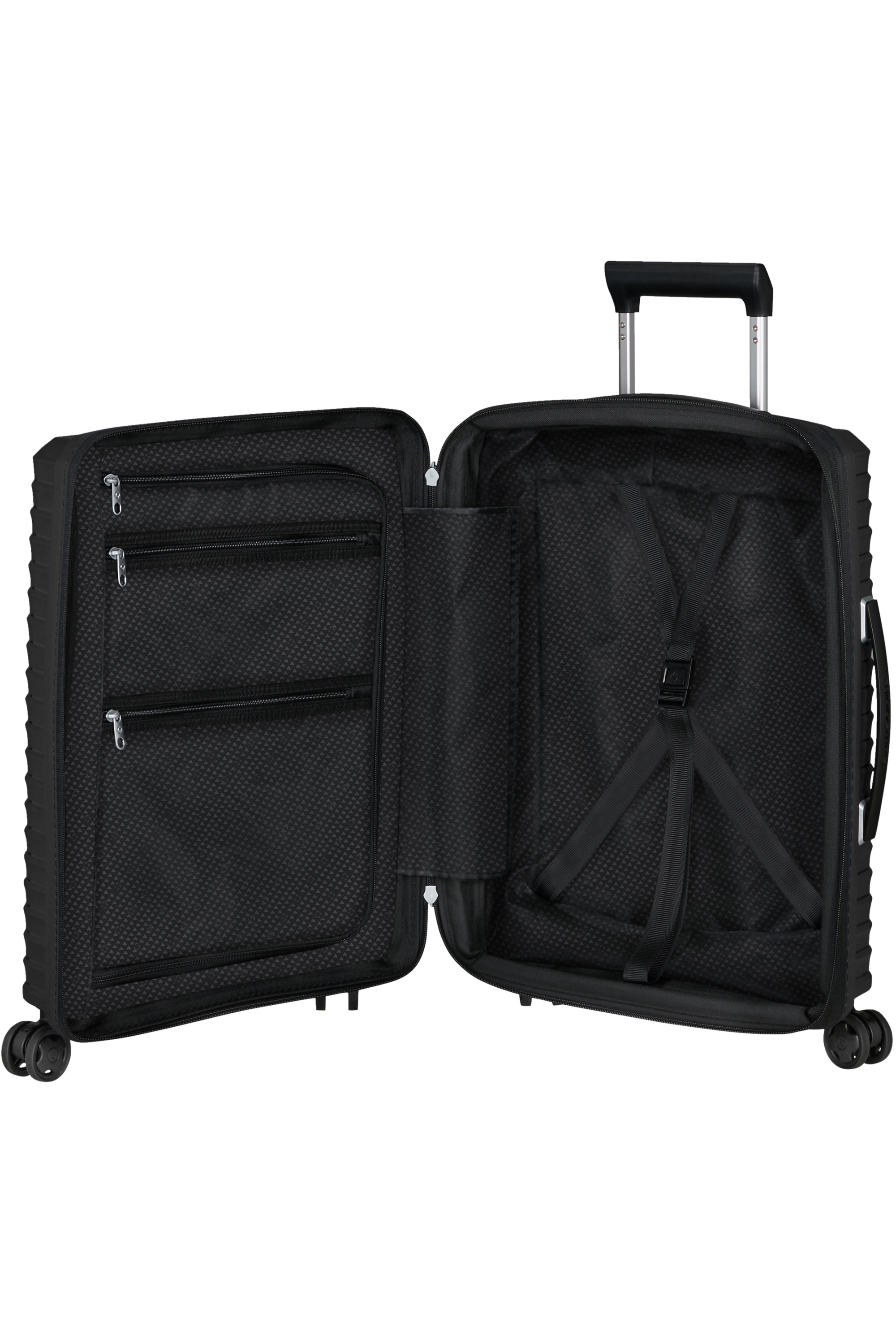 Trolley Bagaglio a mano Espandibile Samsonite Upscape 55x40x20 Nero 143108-1041