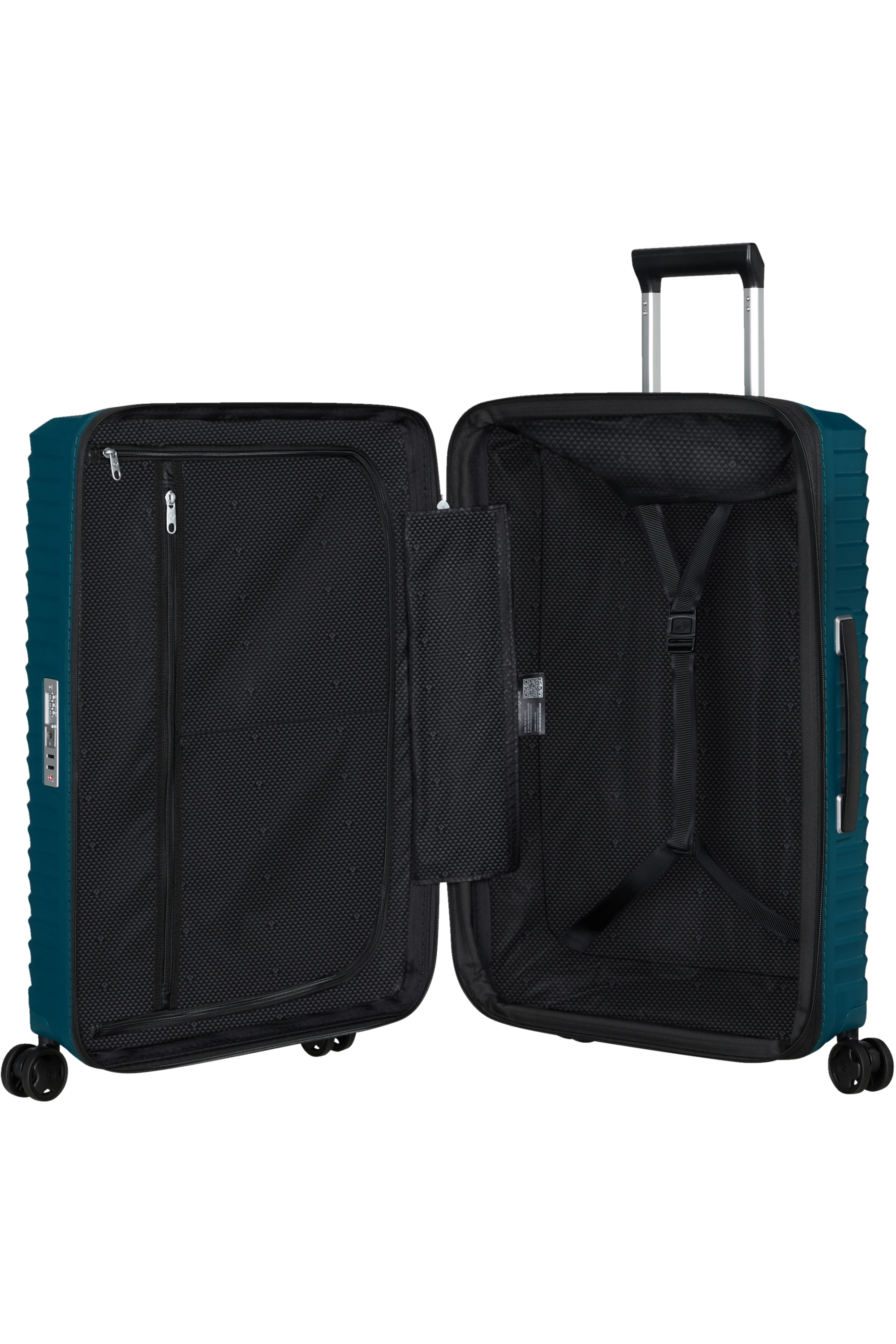 Samsonite 143109-1686 Upscape Trolley Espandibile 68Cm Petrol Blue