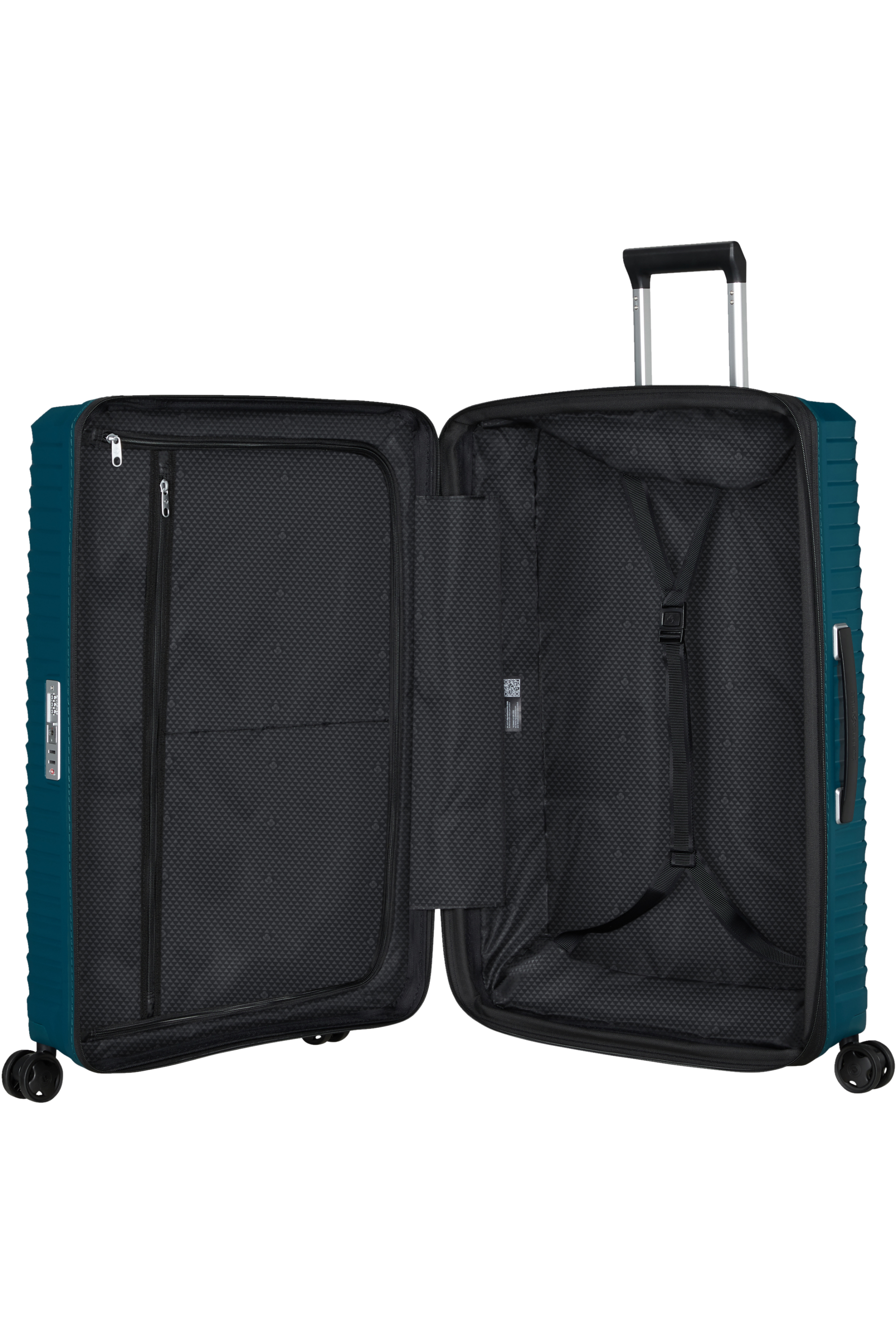 Samsonite 143110-1686 Upscape Trolley Espandibile 75Cm Petrol Blue