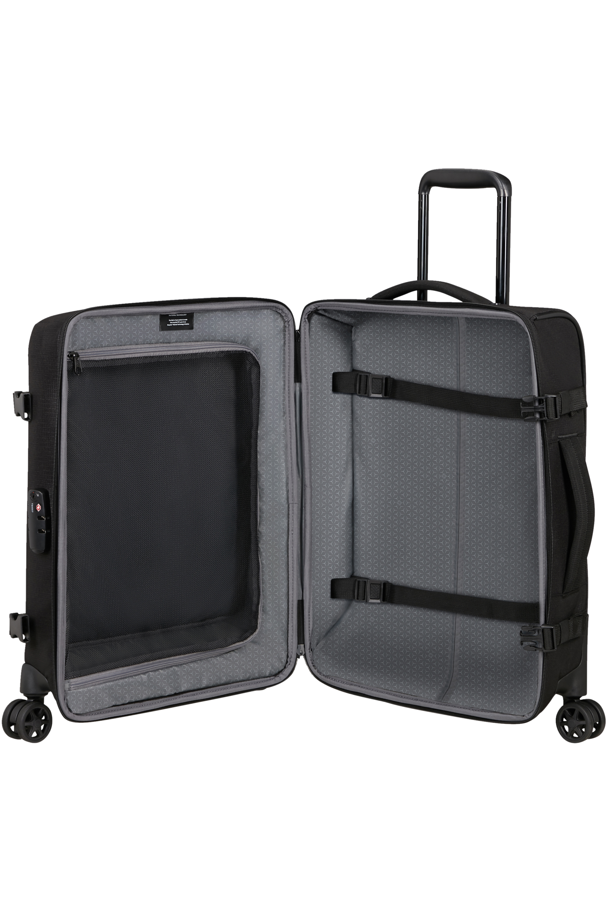 Trolley bagaglio a mano Samsonite Roader 55x40x20 Deep Black 143270-1276