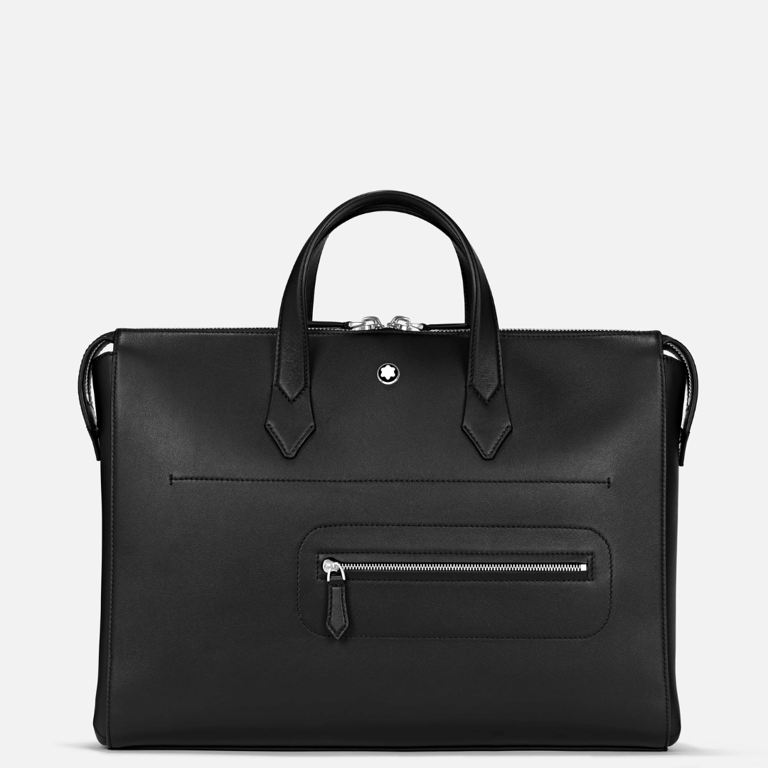 De Santis Montblanc 130043, Borsa Portadocumenti In Pelle Elegante