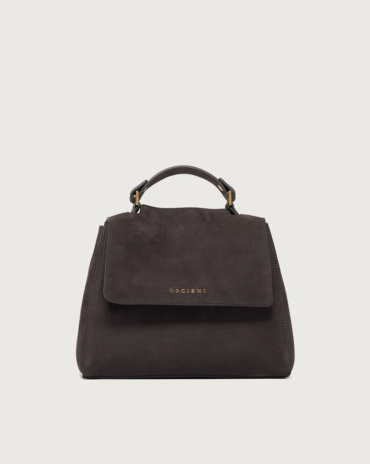 Borsa Sveva Nabucco Small a mano in pelle nabuk con tracolla