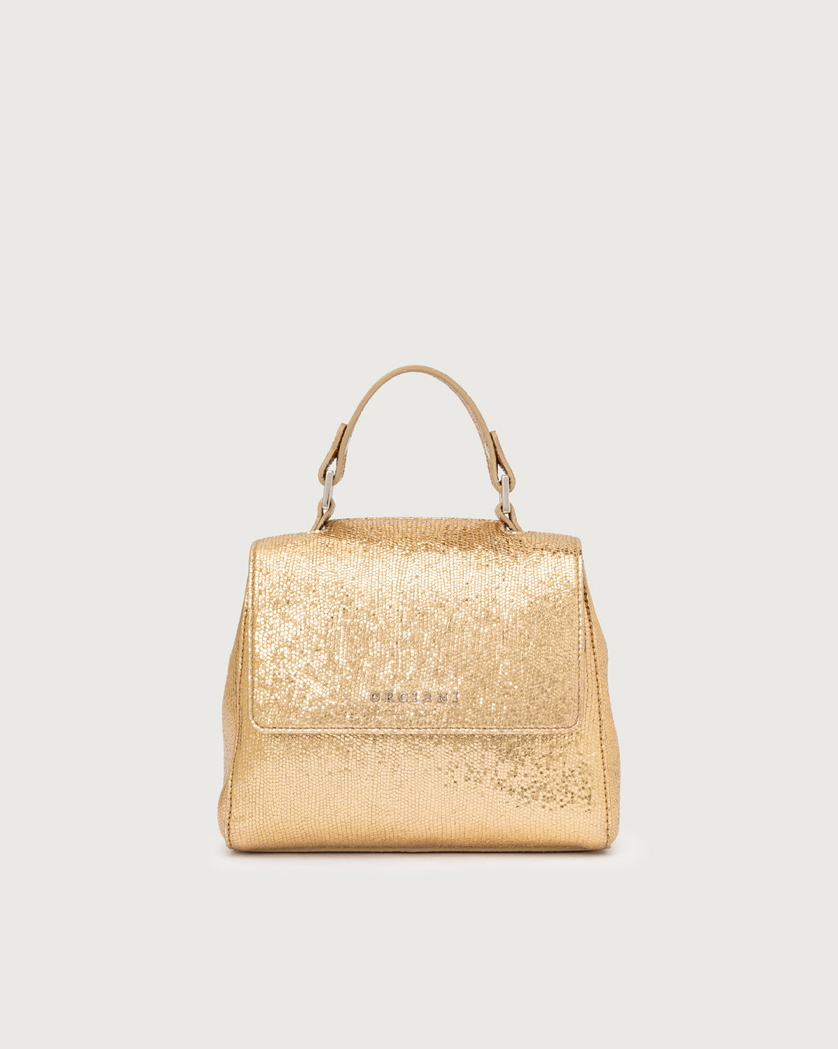 De Santis | Borsa Orciani Sveva Light Mini B02019LGH – Eleganza e Stile in Nappa Stampata