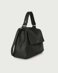 Borsa Sveva Soft Midi a spalla in pelle con tracolla