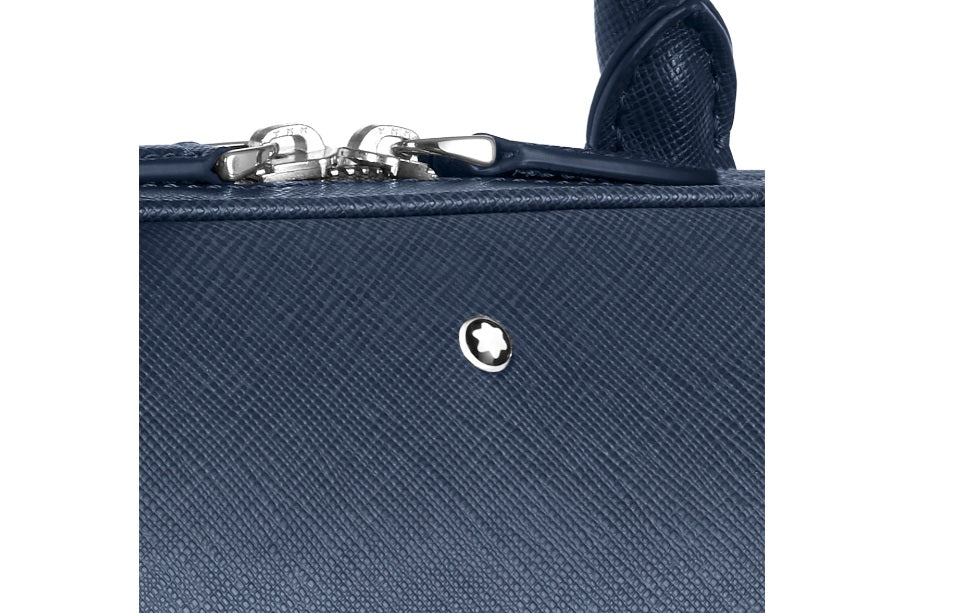 Borsa portadocumenti ultra sottile Montblanc Sartorial Blu 128542