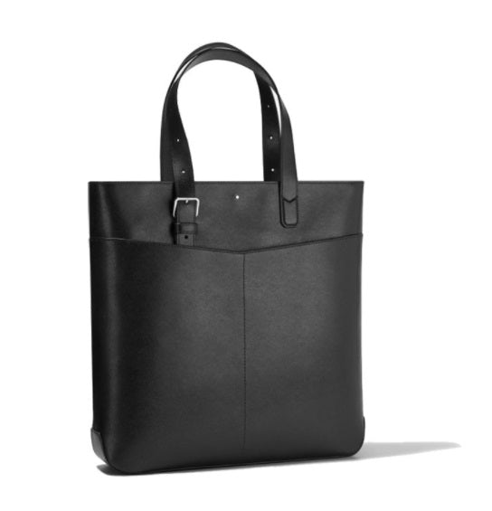 Borsa Tote verticale Montblanc Sartorial Nera 128552