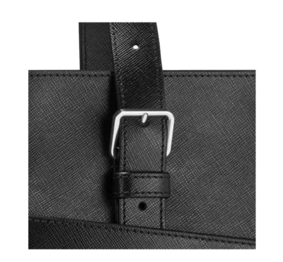 Borsa Tote verticale Montblanc Sartorial Nera 128552