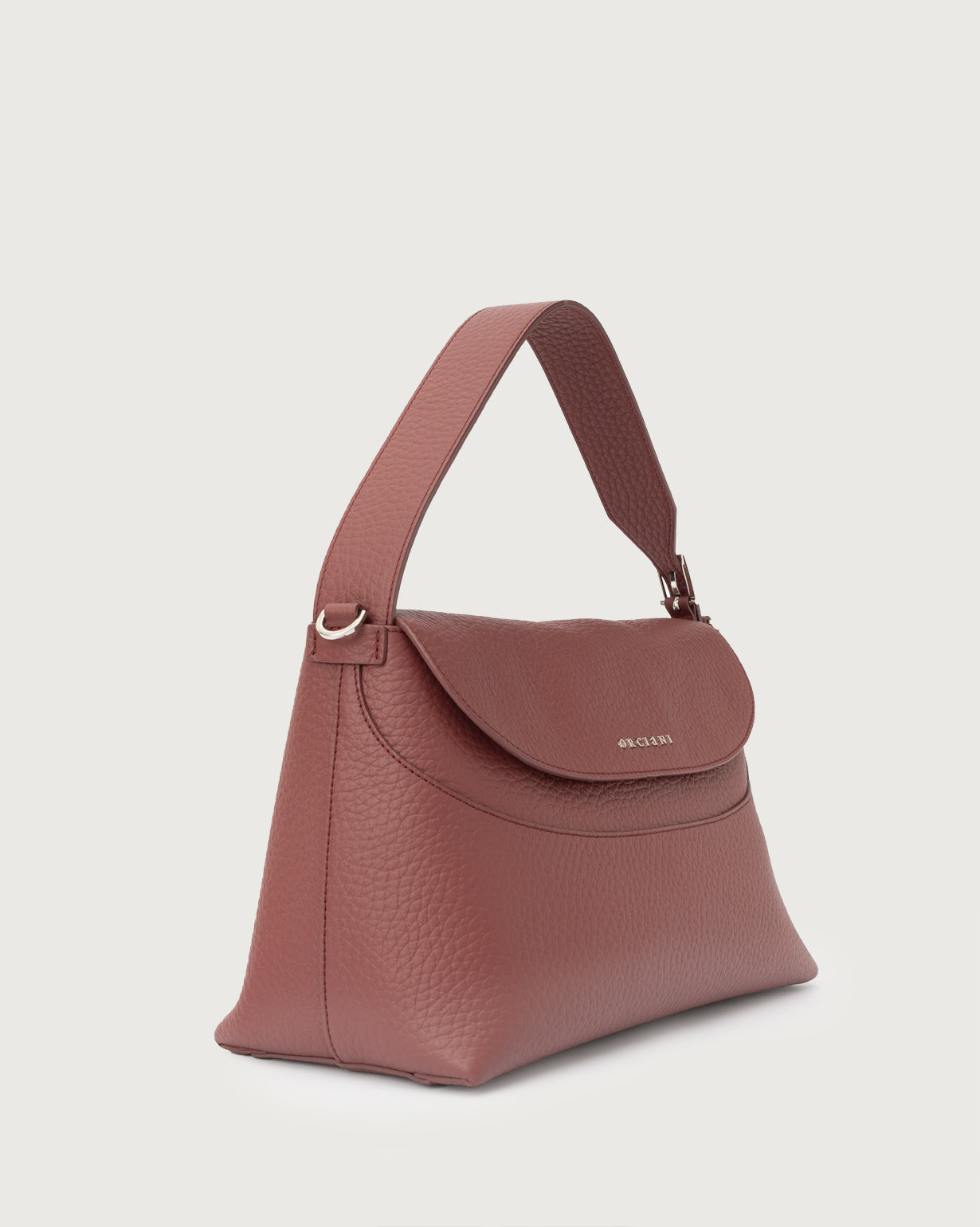 De Santis | Borsa a Spalla Orciani Nana Soft in Pelle Martellata B02176SOF – Stile e Versatilità per la Donna Contemporanea