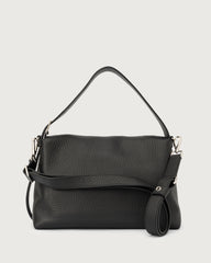 De Santis | Borsa a Spalla Orciani Nana Soft in Pelle Martellata B02176SOF – Stile e Versatilità per la Donna Contemporanea