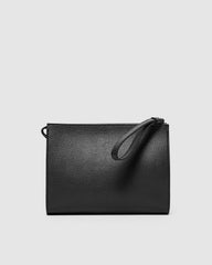 Pouch Micron in pelle con polsiera