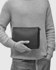 Pouch Micron in pelle con polsiera