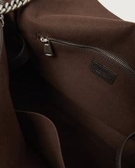 Borsa Venus Pegaso Stud Midi a spalla in pelle