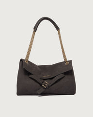 Borsa Venus Nabucco Small a spalla in pelle nabuk