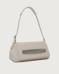 Borsa Gossip Longuette Alba Chain a spalla in pelle