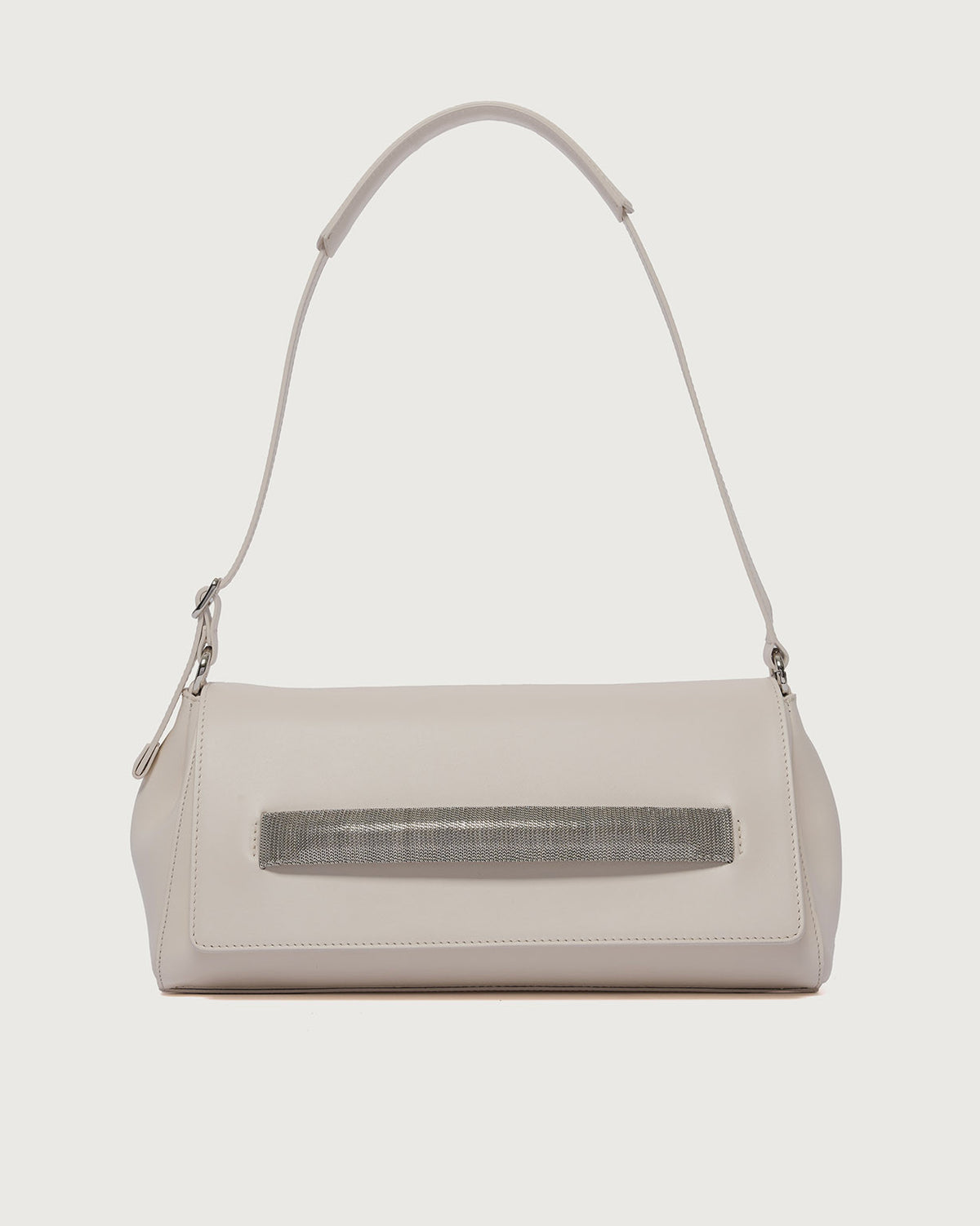 Borsa Gossip Longuette Alba Chain a spalla in pelle