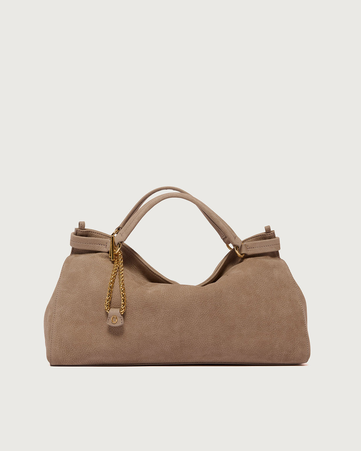 Borsa Virgo Nabucco Midi a mano in pelle nabuk