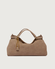 Borsa Virgo Nabucco Midi a mano in pelle nabuk