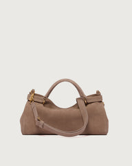 Borsa Virgo Nabucco Small a mano in pelle nabuk