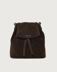 Zaino The Door Peach in suede