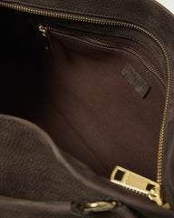 Borsa Virgo Nabucco Midi a mano in pelle nabuk