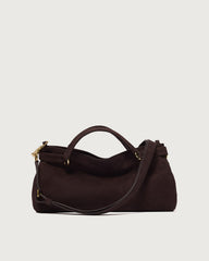 Borsa Virgo Nabucco Small a mano in pelle nabuk