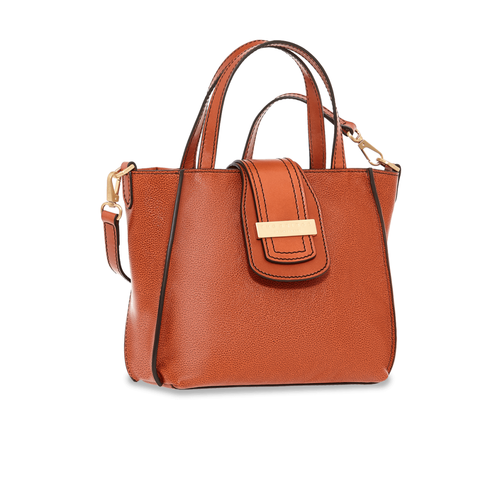 The Bridge 043842BX.I1 - Borsa Tote Ruggine/Oro