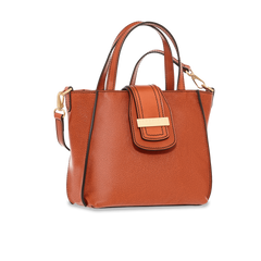 The Bridge 043842BX.I1 - Borsa Tote Ruggine/Oro