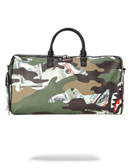 Sprayground Camo Money Shark Duffle 910D2546NSZ – De Santis