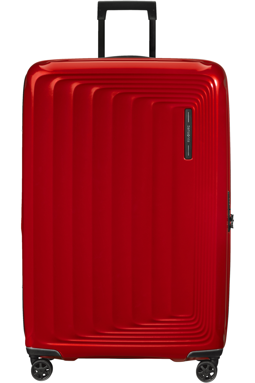 Samsonite 134403-1544 - Nuon Trolley Espandibile (4 Ruote) 81 x 53 x 31Cm Metallic Red