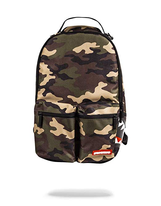 Sprayground zaino camo mesh side shark 910B1700NSZ