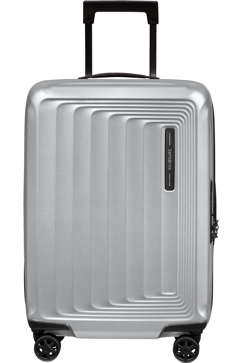 Samsonite 134399-4052 - Nuon Trolley Espandibile (4 Ruote) 55 x 40 x 23Cm Matt Silver