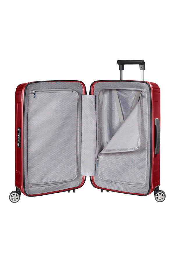 Trolley Bagaglio a mano Samsonite Neopulse Spinner Metallic Red 55x40x20 65752-1544