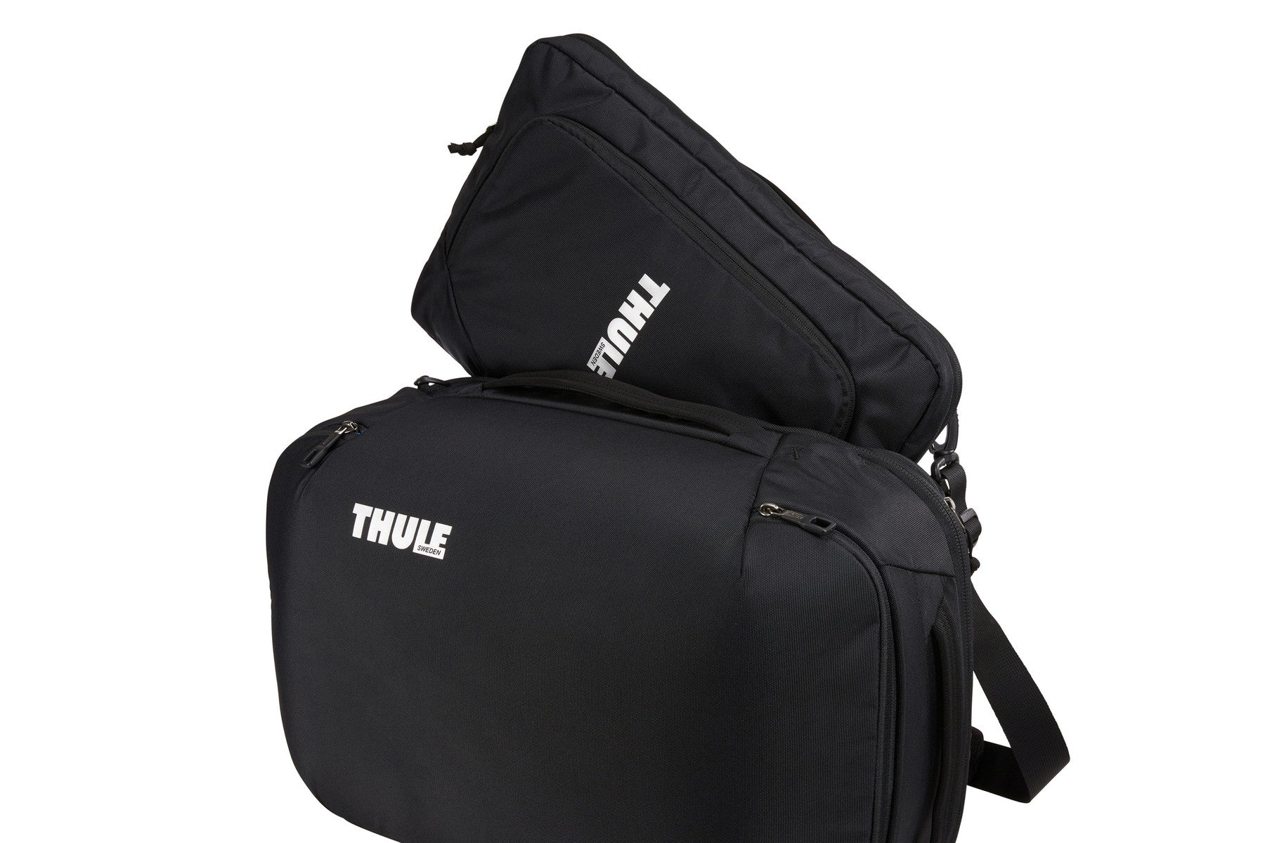 Thule Subterra Convertible Carry-On Black 3204023 thule borsa zaino convertibile doppia funzione doppio uso 