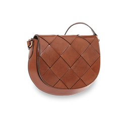 The Bridge 04172201.14 - Borsa Tracolla Marrone/Oro