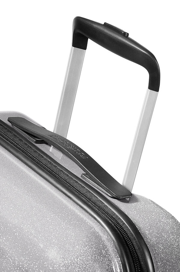 American Tourister WAVEBREAKER Spinner (4 Ruote) S Silver Sparkle