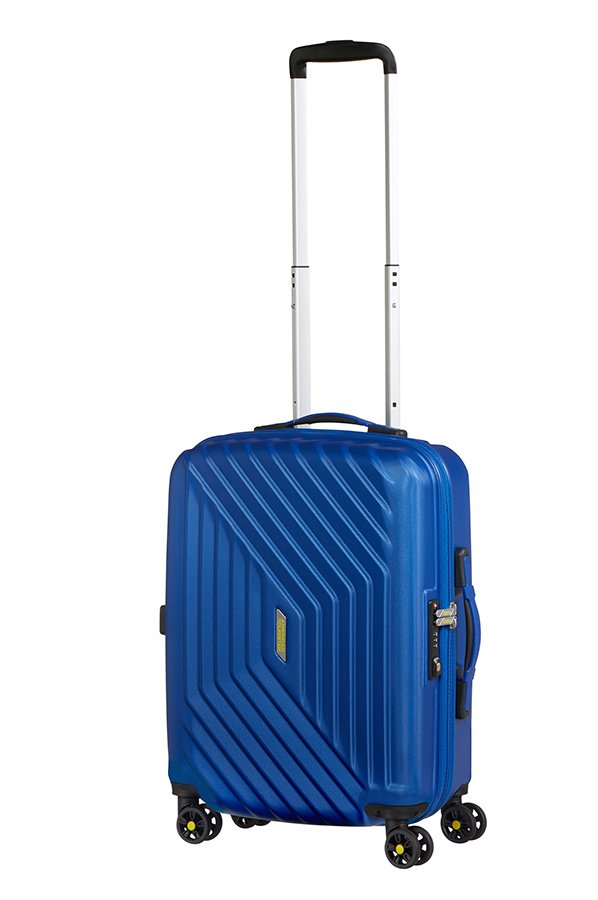 American Tourister Spinner Trolley 4 Wheels S Insignia Blue Free Shipping De Santis