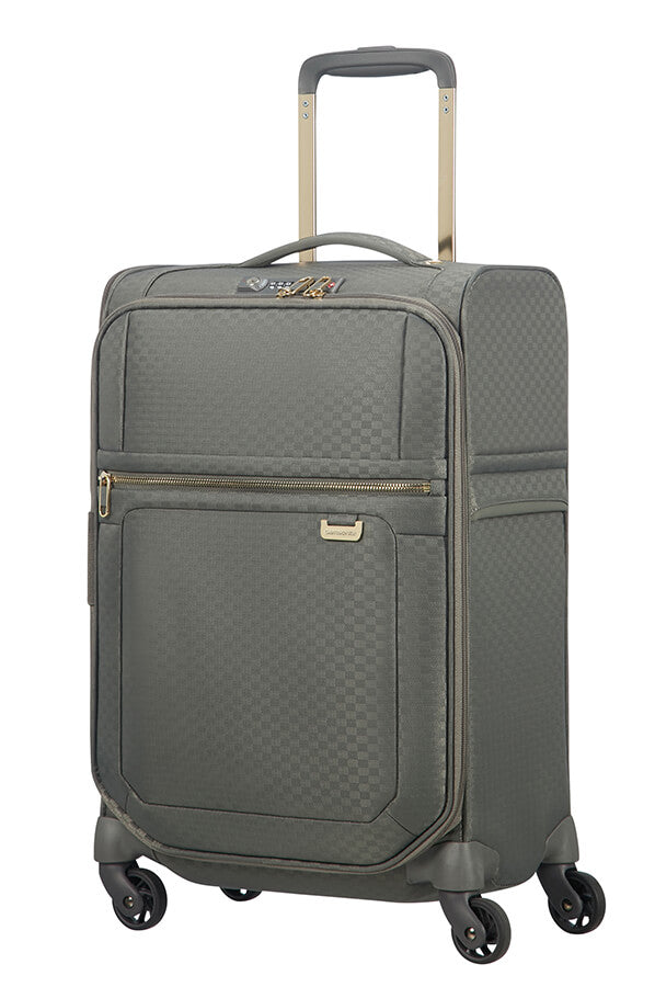 Samsonite Uplite Trolley Espandibile (4 Ruote) 55Cm Gunmetal Green/gold 74758-L472 99D14005