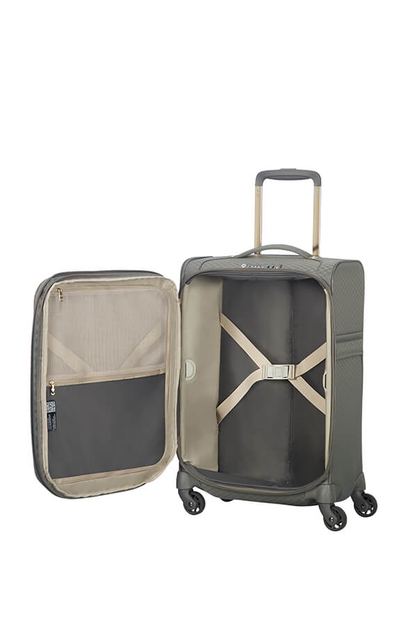 Samsonite Uplite Trolley Espandibile (4 Ruote) 55Cm Gunmetal Green/gold 74758-L472 99D14005