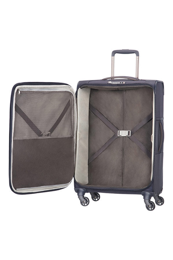 Samsonite Uplite Trolley Espandibile (4 Ruote) 67Cm Blu samsonite bagaglio da stiva medio 4 ruote semirigido 74759-1090 99D01006