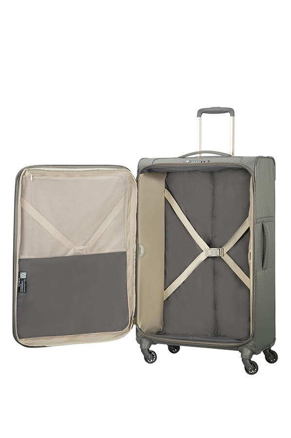 Samsonite Uplite Trolley Espandibile (4 Ruote) 78Cm Gunmetal Green/gold 99D14007 74760-L472